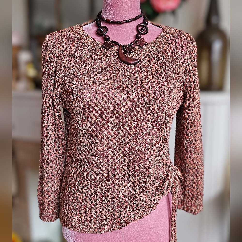 Ruby Rd. Knit Sweater. Size Medium. - Picture 6 of 11